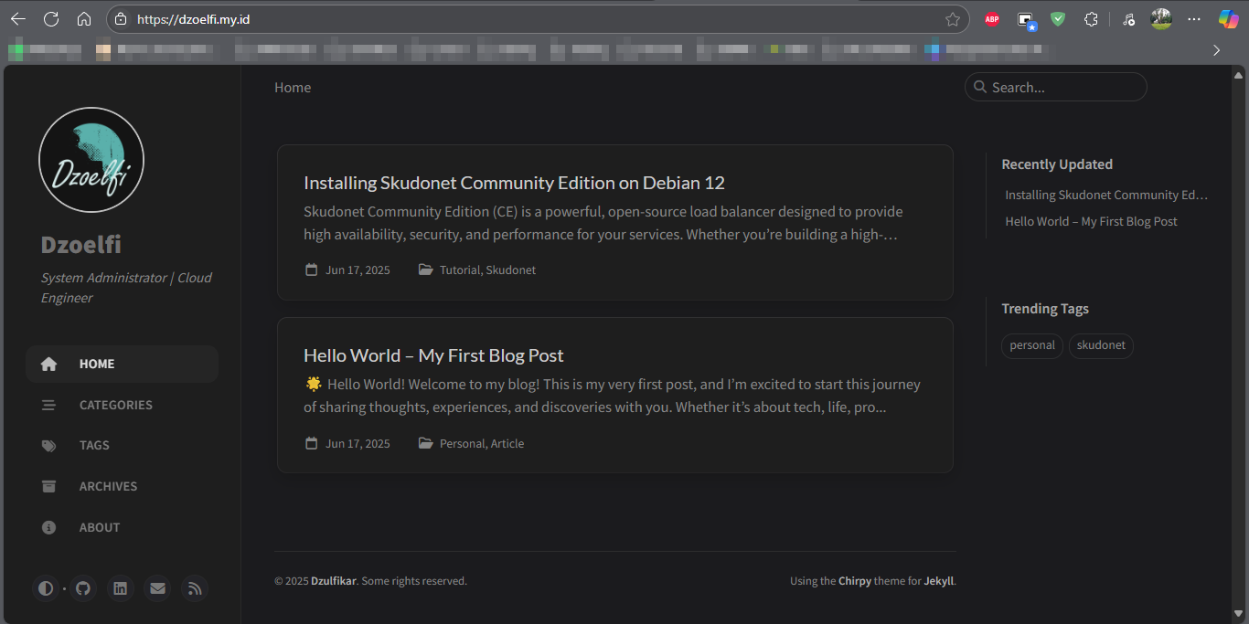 Desktop View